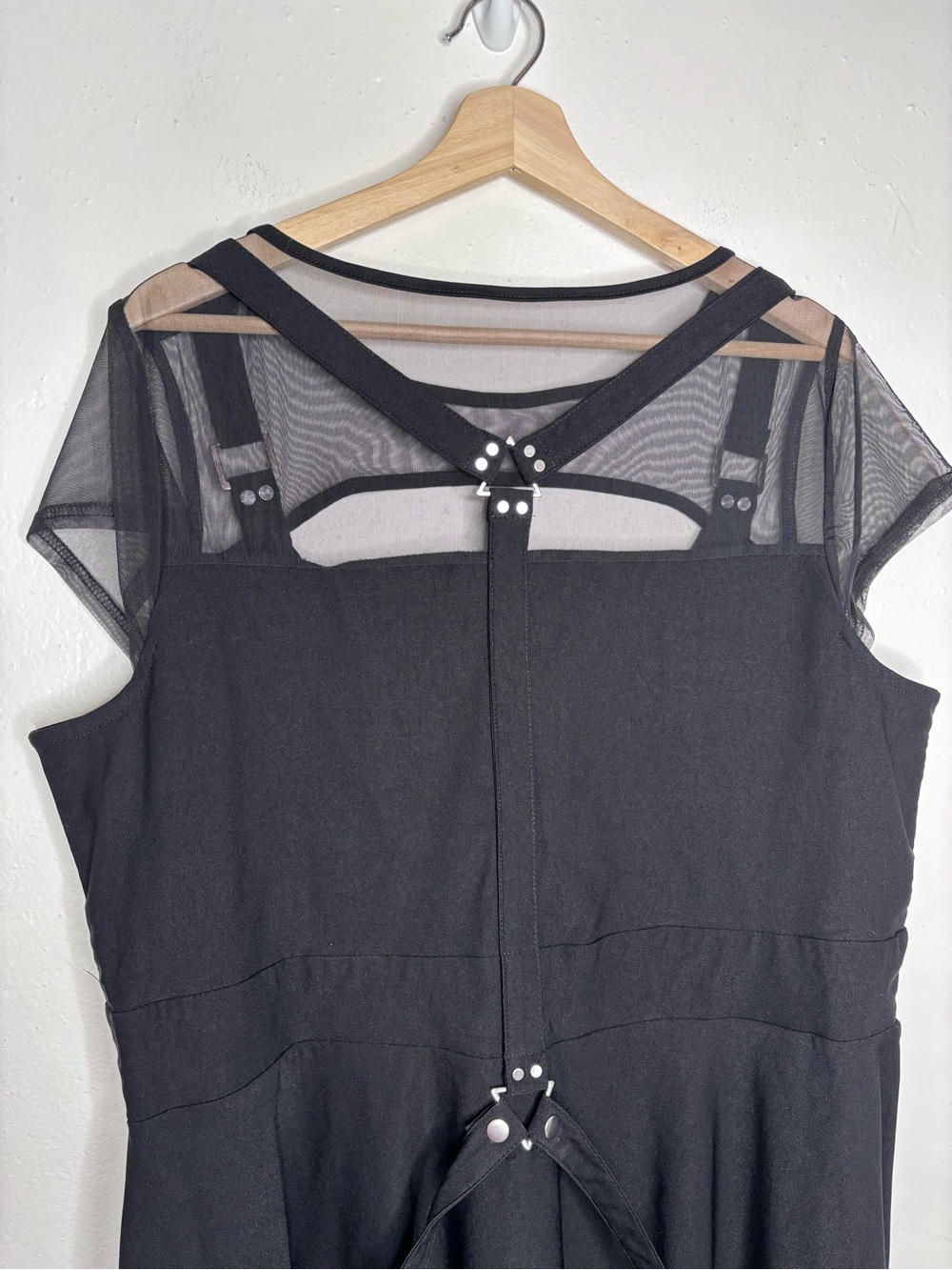 KillStar Kounter Kulture Skater Dress Black Plus Size 4XL NWT - Picture 8 of 13